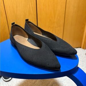 Everlane Black Mesh Women's Flats